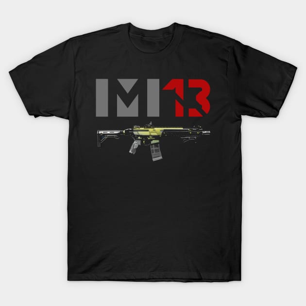 Assault Rifle M13 T-Shirt by Aim For The Face
